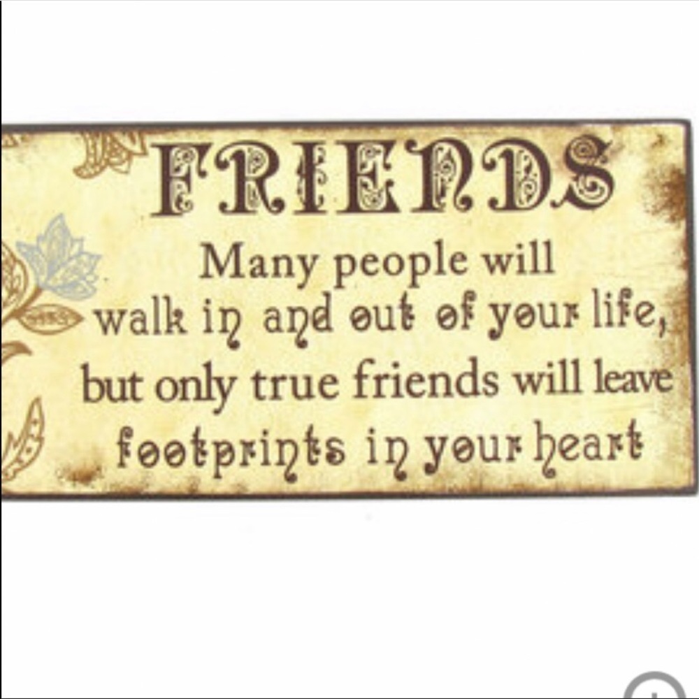For a dear friend